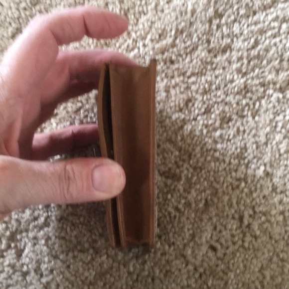 💝 Coach Tan Logo Card Case - Picture 5 of 6